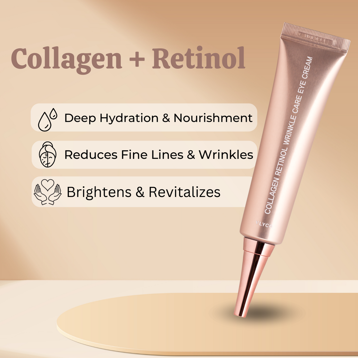 COLLAGEN RETINOL WRINKLE CARE EYE CREAM - 40ml