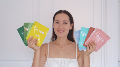 VLYCO FACE SHEET MASK SET OF 10